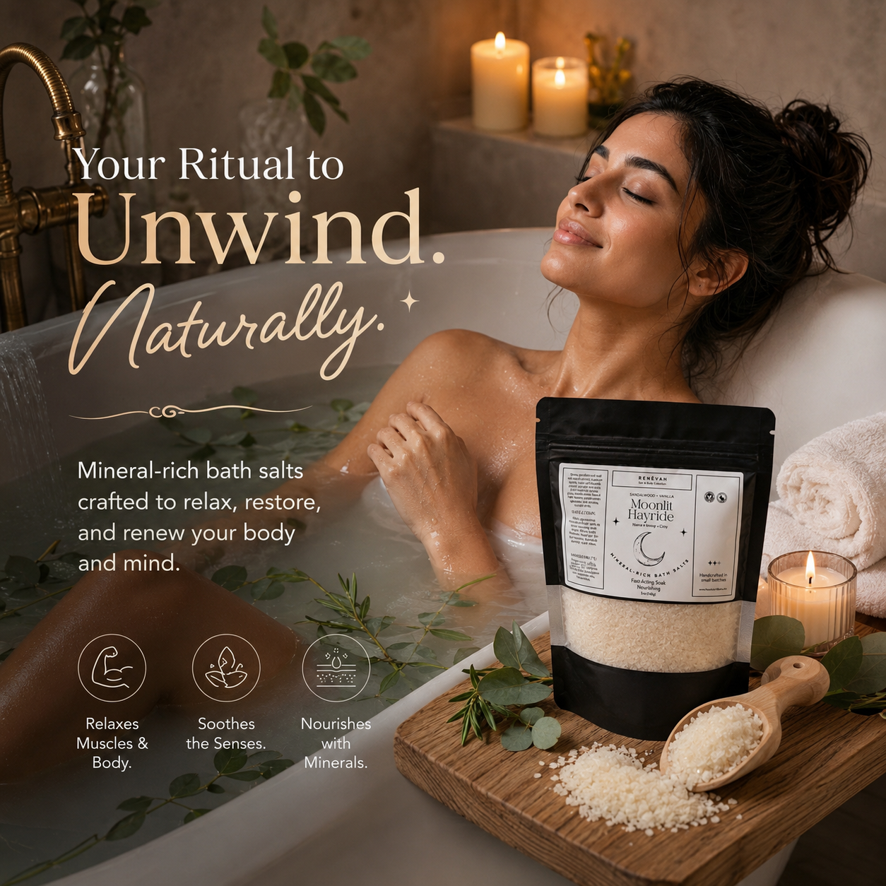 Moonlit Hayride Mineral Rich Bath Salt