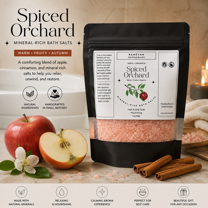 Spiced Orchard Mineral Rich Bath Salt