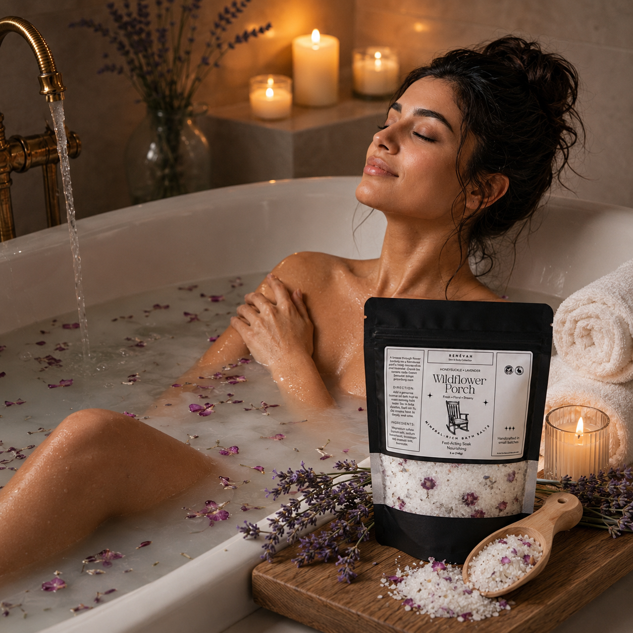 Wildflower Porch Mineral Rich Bath Salt