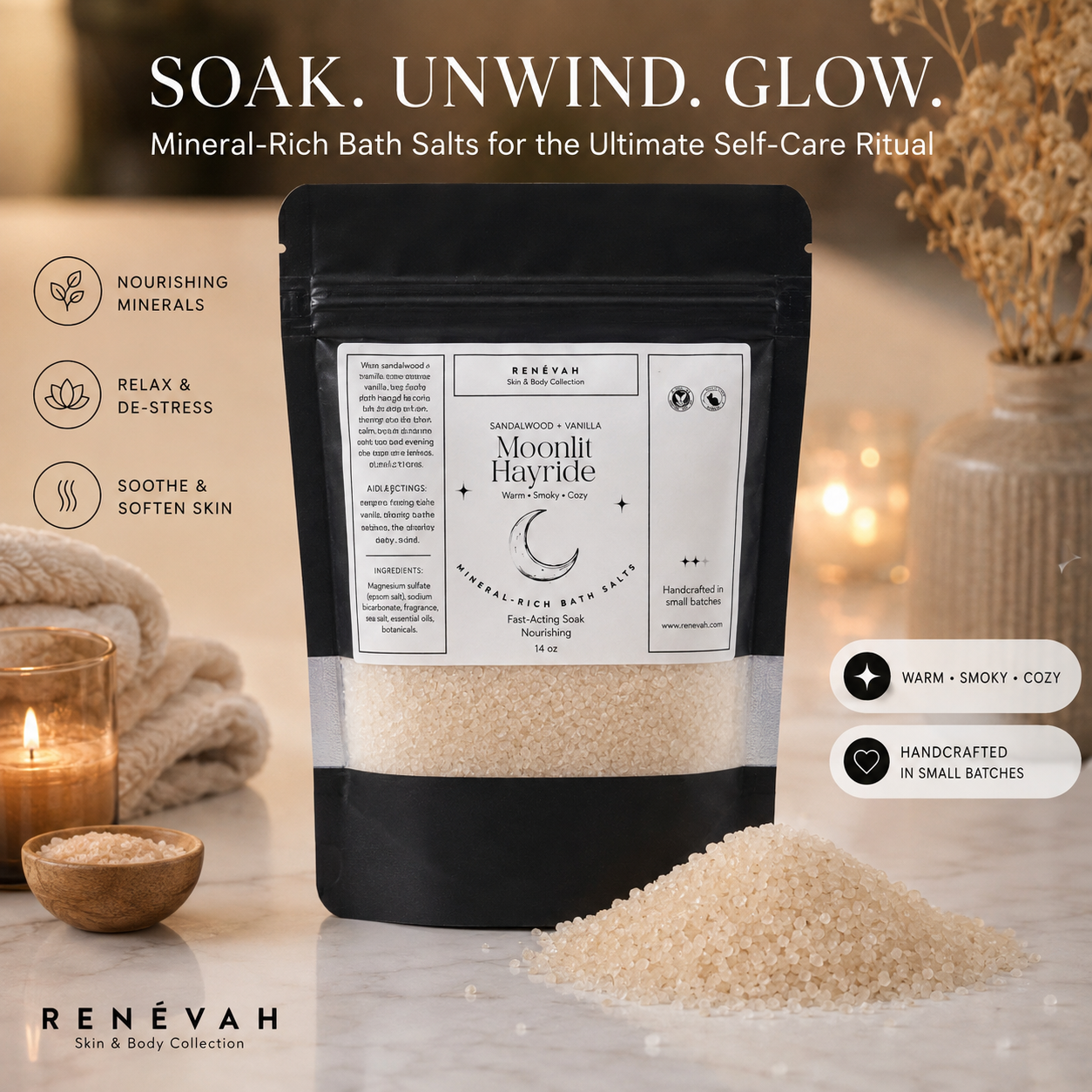 Moonlit Hayride Mineral Rich Bath Salt
