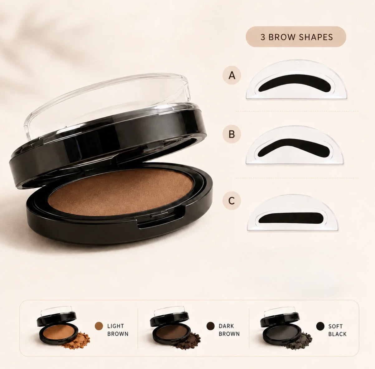 RENÉVAH Brow Stamp Kit detail