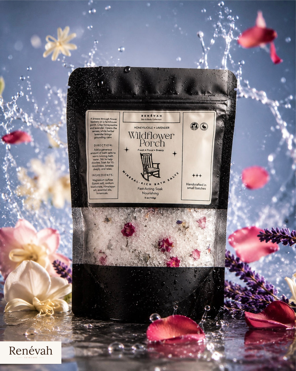 Wildflower Porch Mineral Rich Bath Salt