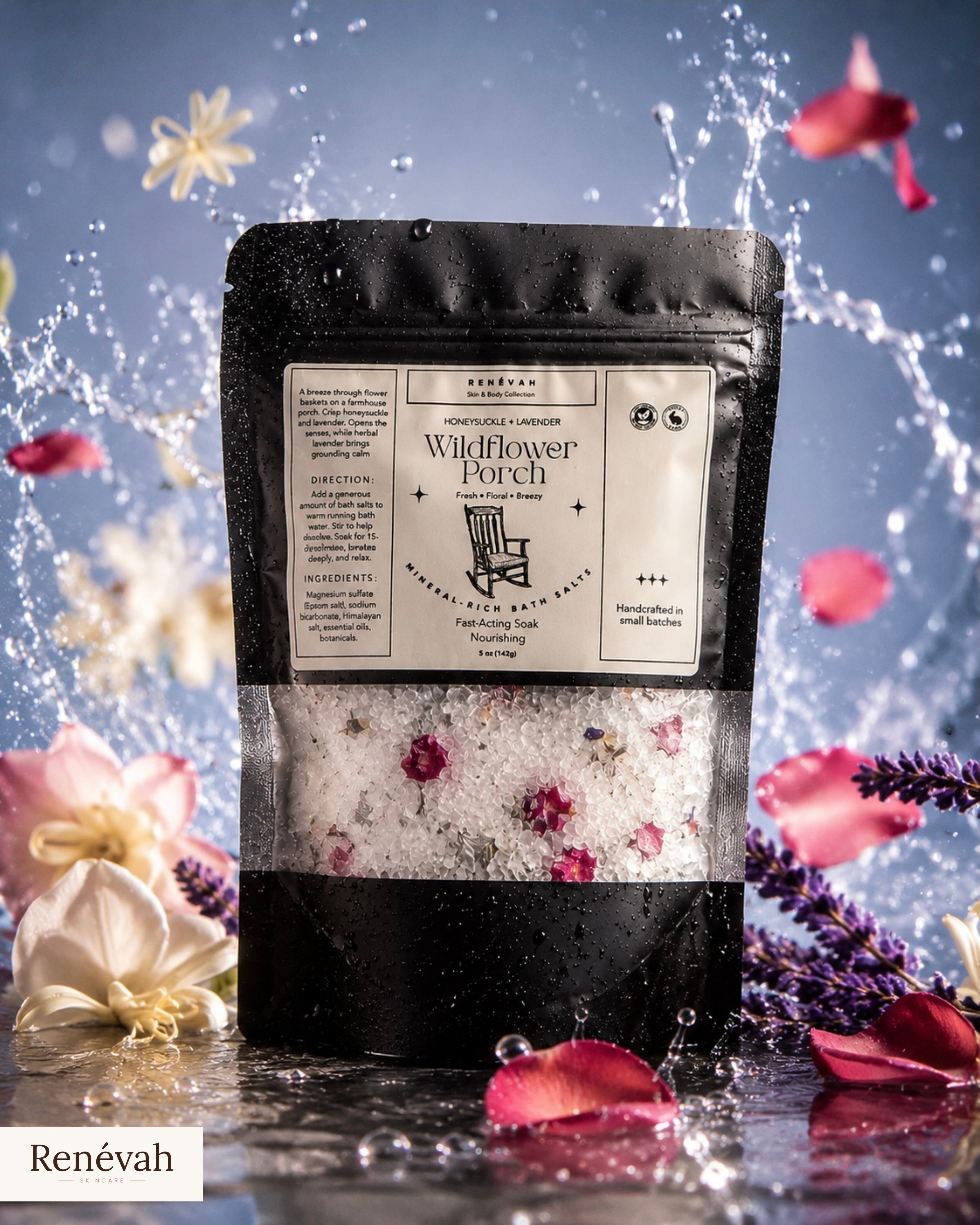 Wildflower Porch Mineral Rich Bath Salt