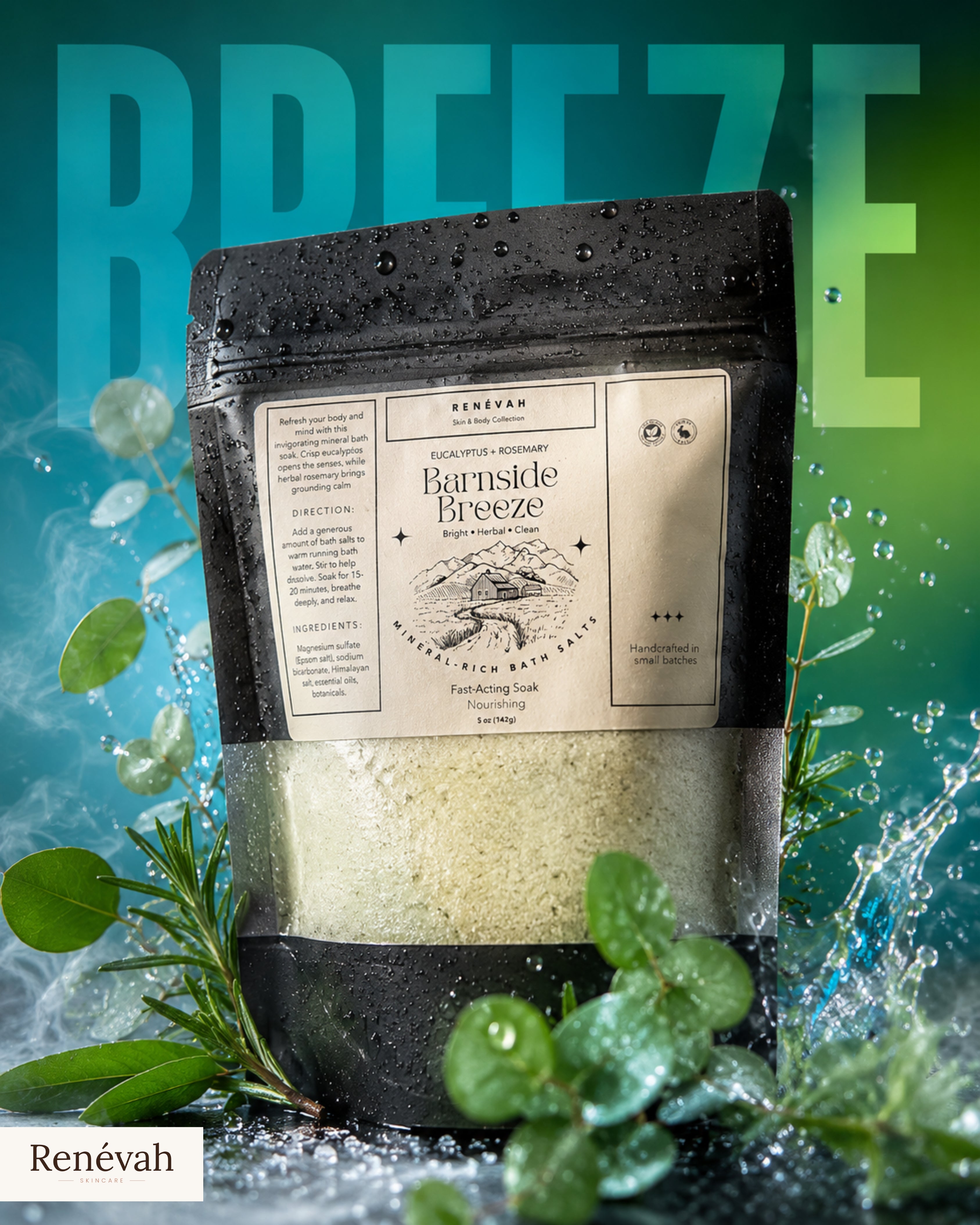 Barnside Breeze Mineral Bath Salt