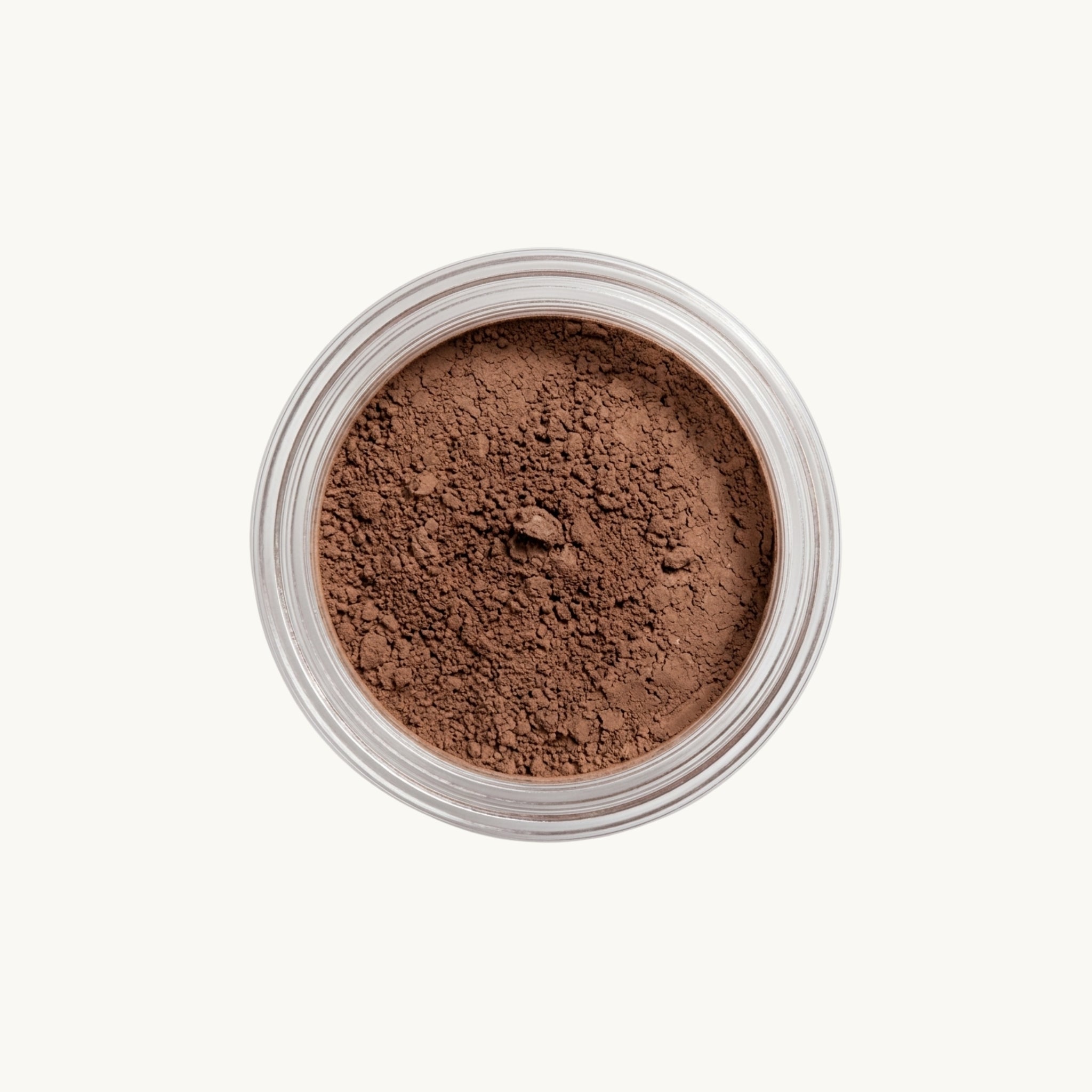 Maple Dust loose mineral blush in cocoa brown